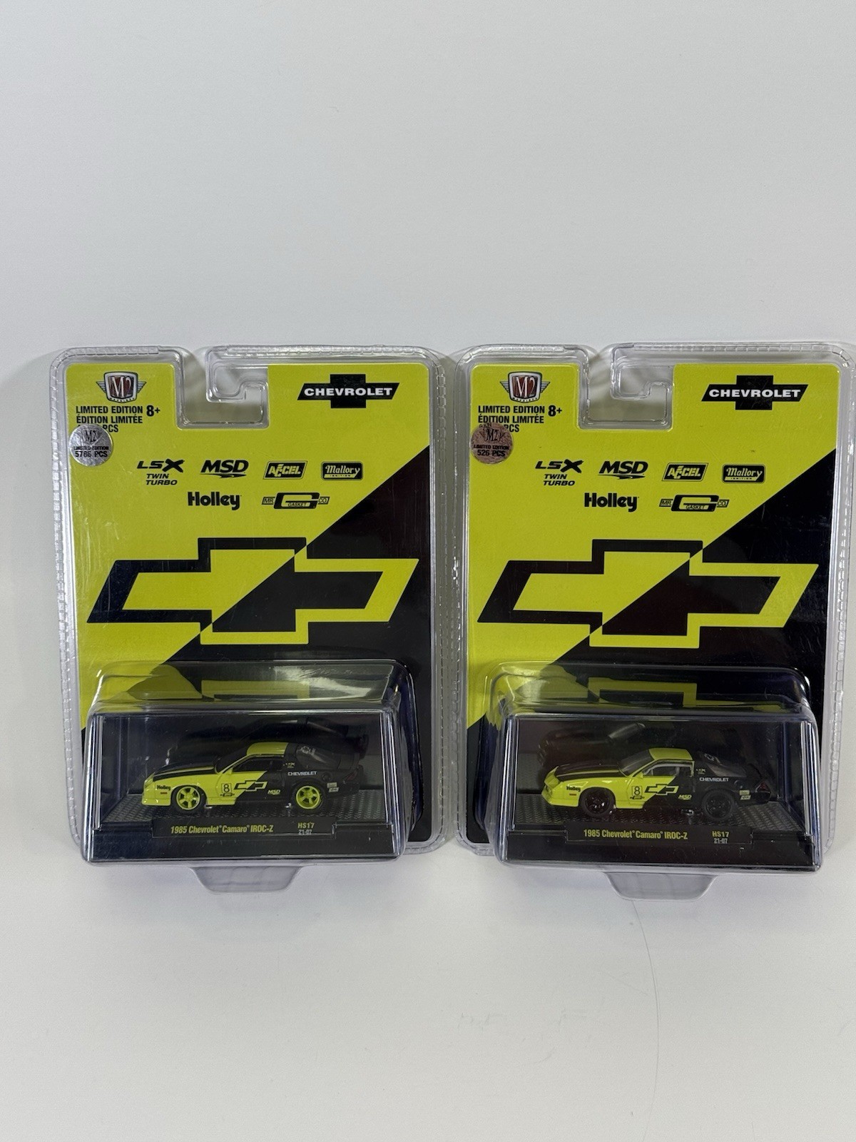 M2 Machines 1985 Chevrolet Camaro IROC-Z HS17 – Limited 526pcs Chase & Normal