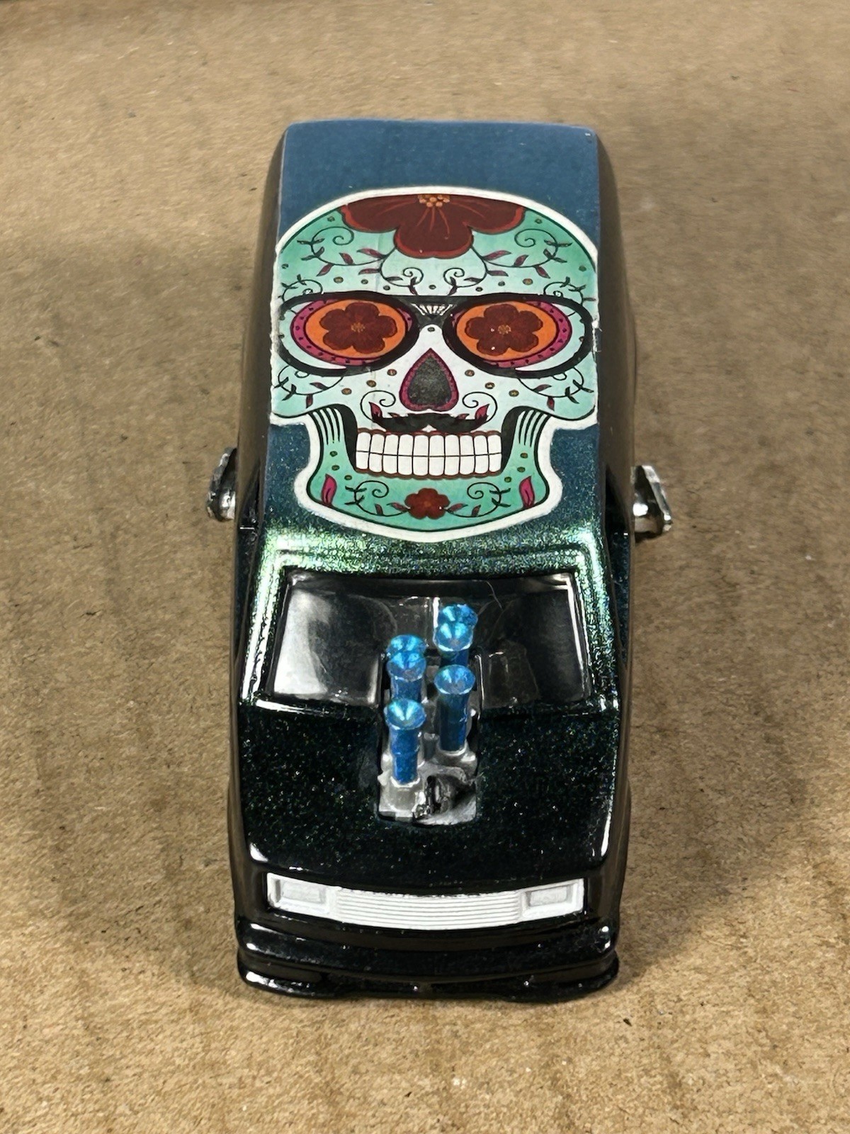 Hot Wheels ‘85 Chevy Astro Van Customized Hot Rod Rolls Great Loose