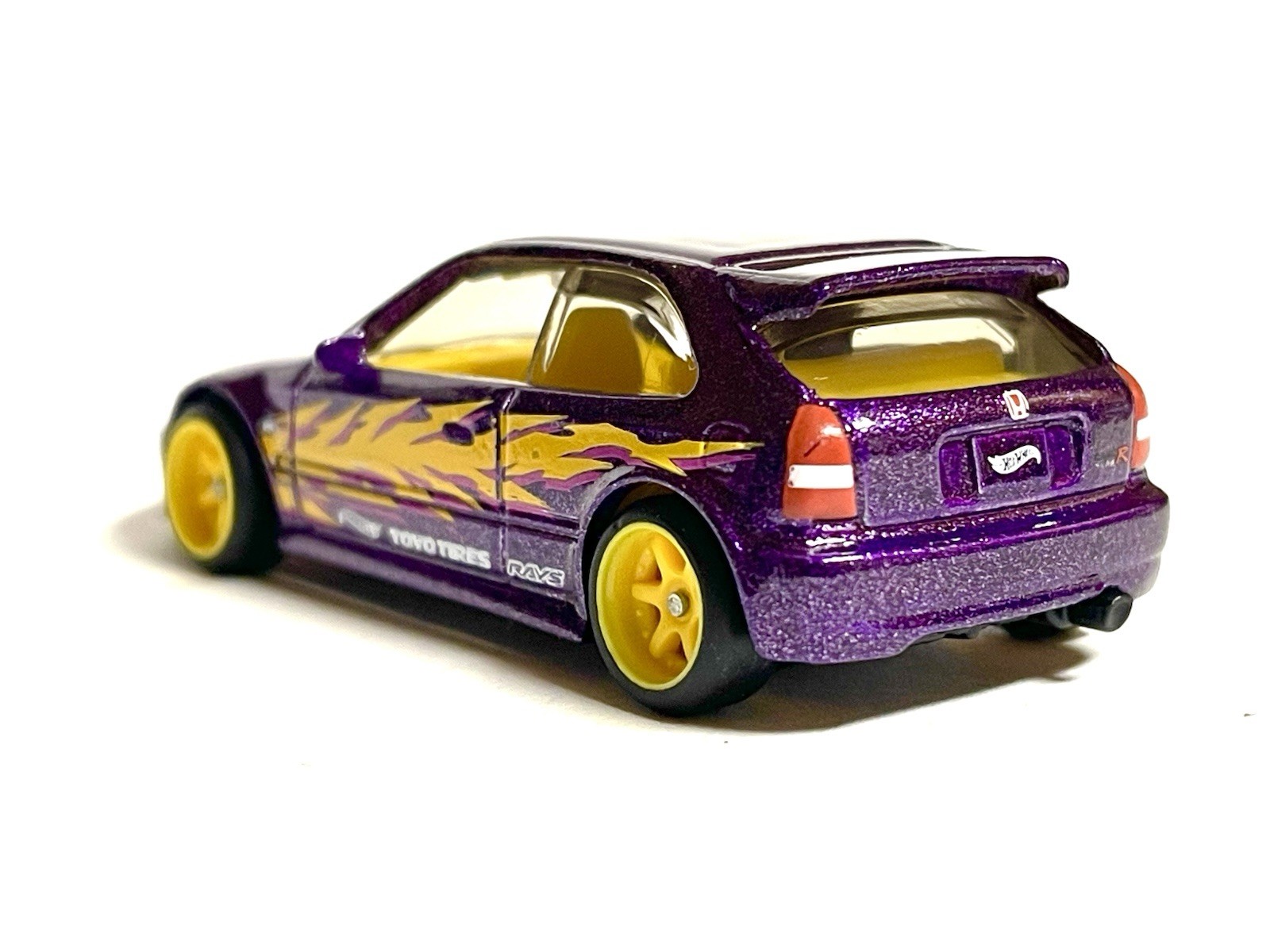 2025 Hot Wheels New ‘99 Honda Civic Type R EK 9 Random Parts W/RRs Un-Spun