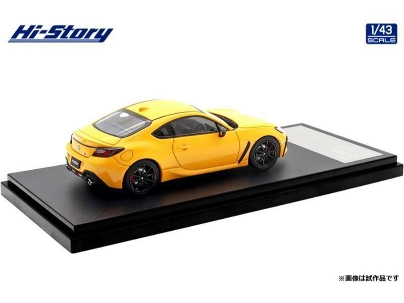 Hi-Story 1:43 Toyota GR86 RZ Limited edition 2025 Sunrise Yellow HS567YE