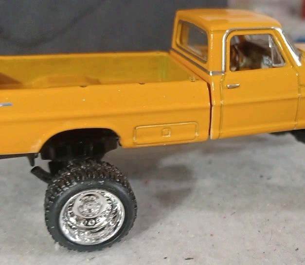 M2 Machines 1:64 Scale (CUSTOM) 1969 FORD F-100 RANGER PICKUP