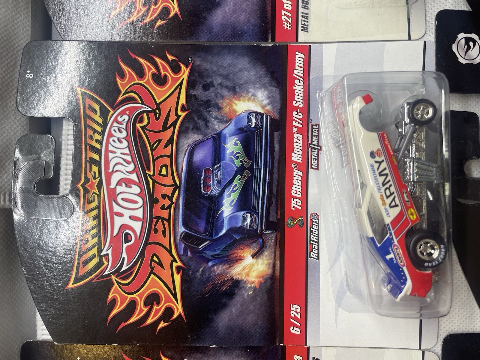 Hot Wheels Drag Strip Demons Real Riders Lot Of 14 – Mixed Sealed & Loose RARE!!