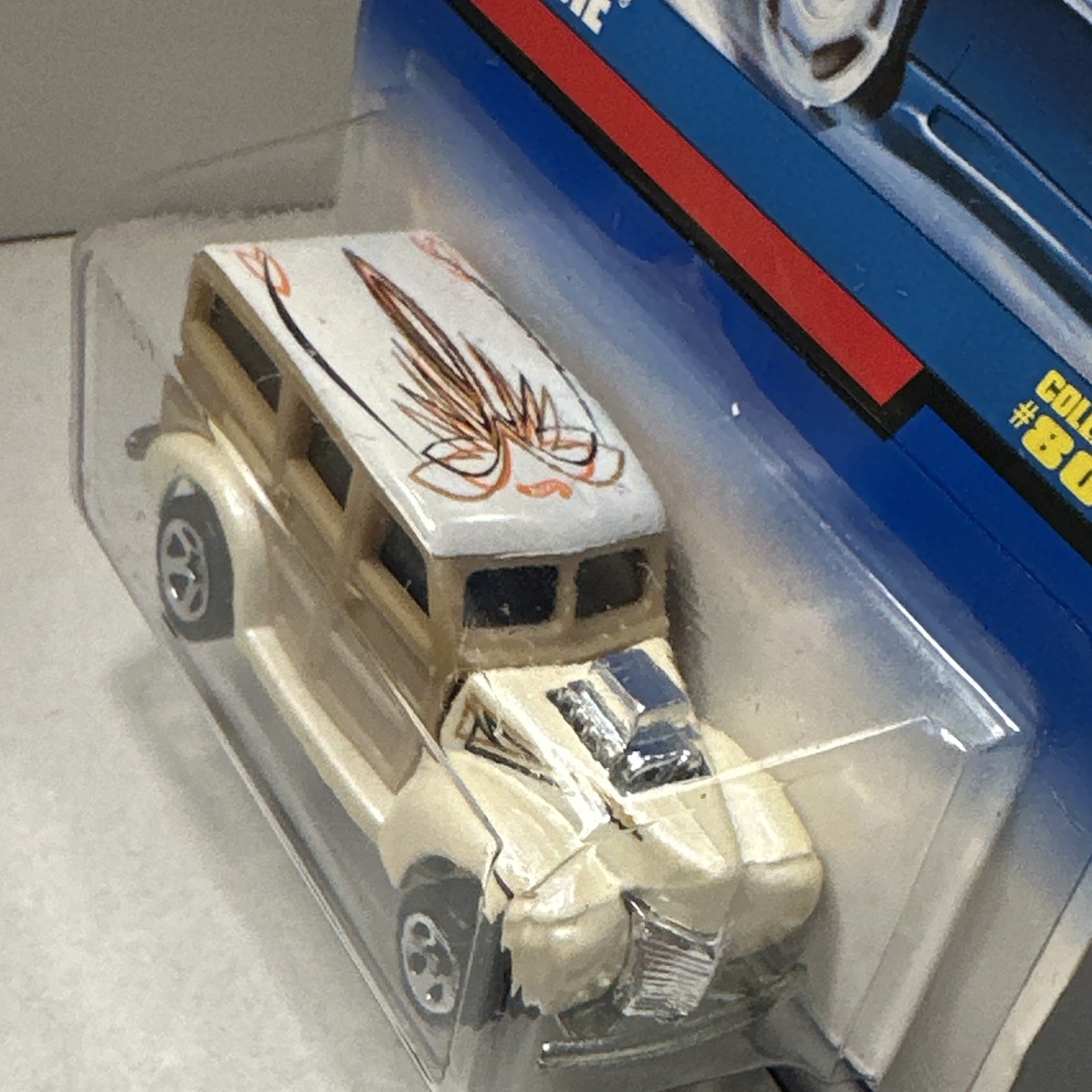 Hot Wheels Collector ’40s Woodie 1997 Beige/Tan 1:64 Diecast Unopened