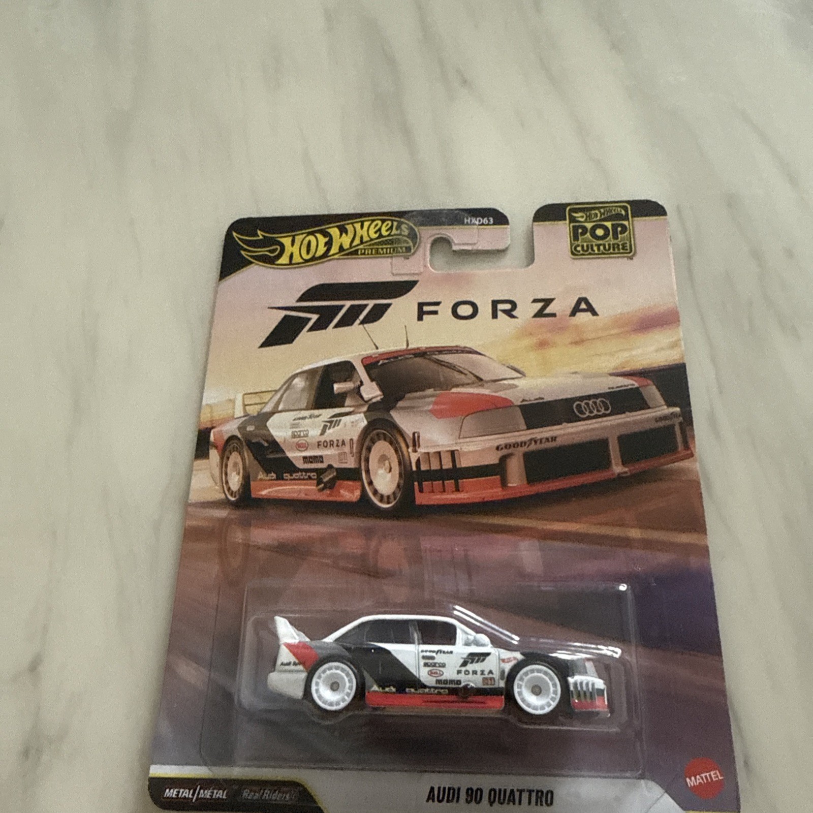Hot Wheels Premium Pop Culture Real Riders Forza Audi 90 Quattro