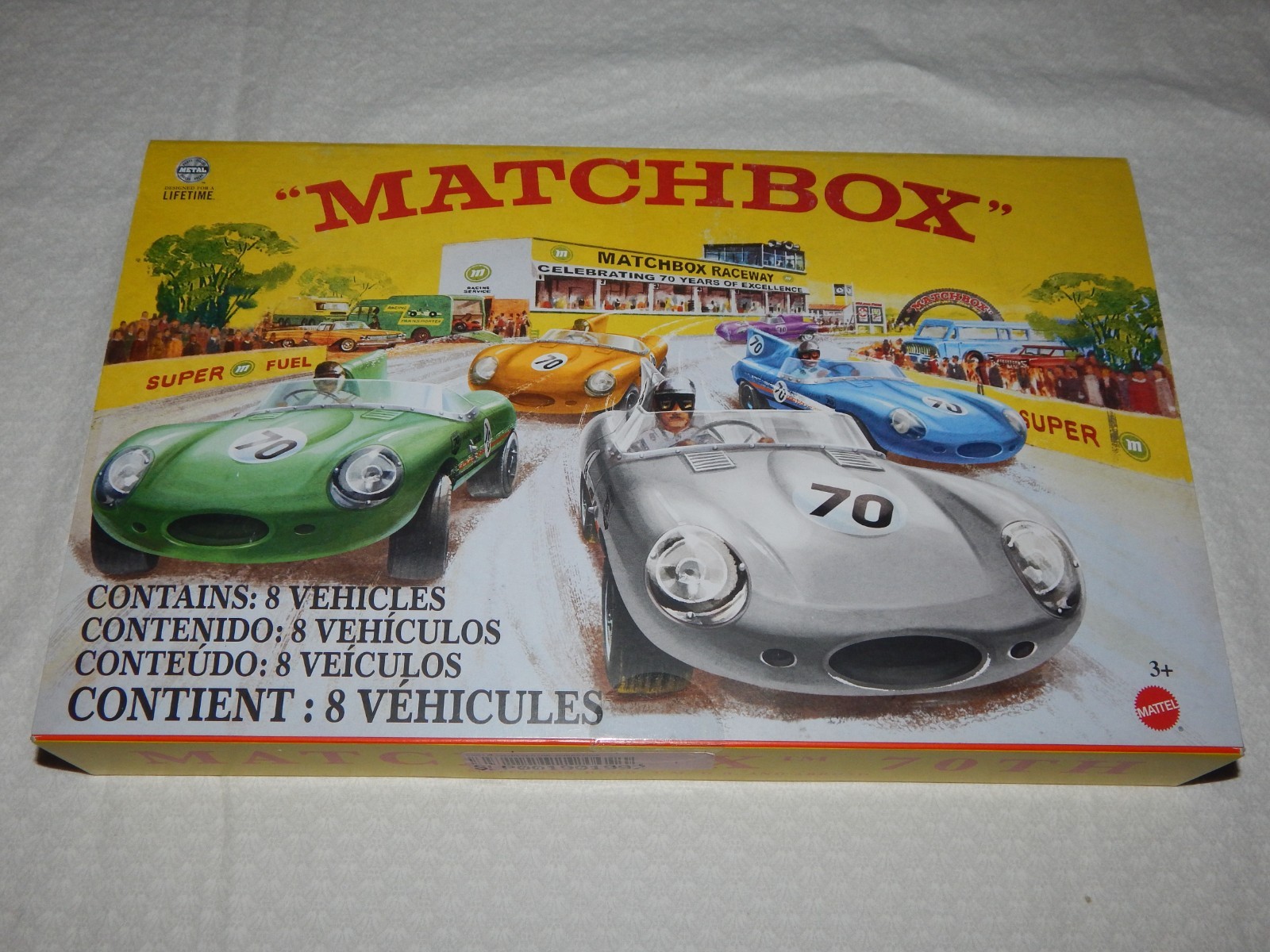 Matchbox 70 Years Special Edition Diecast 8 Vehicle Set ~ 2022