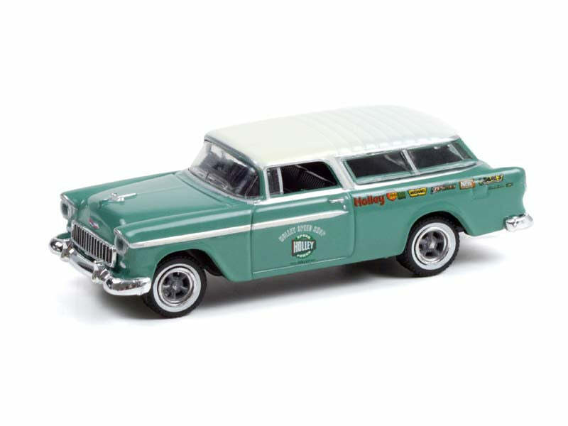 1955 Chevrolet Nomad – Holley Speed Shop 1:64 Scale Model – Greenlight 36040A