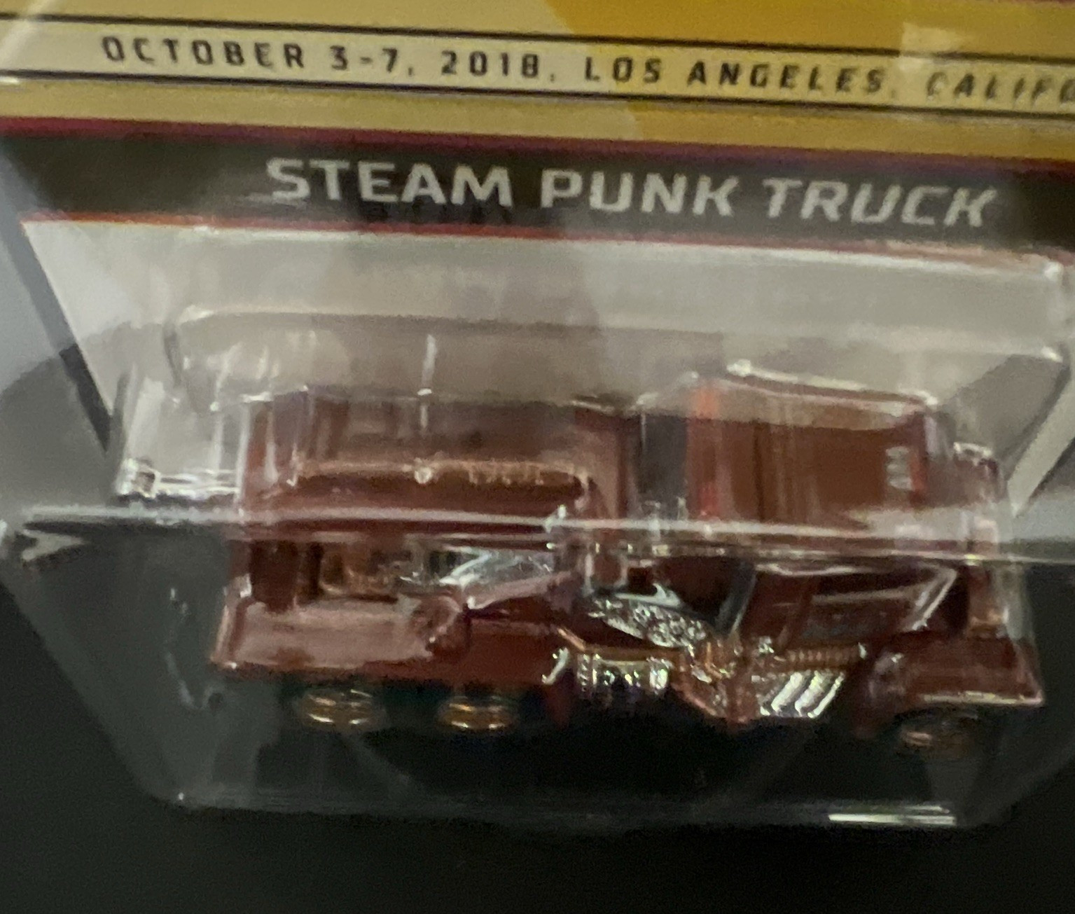 2018 Hot Wheels 32ND COLLECTORS LA Convention STEAM PUNK TRUCK~ Box Ships