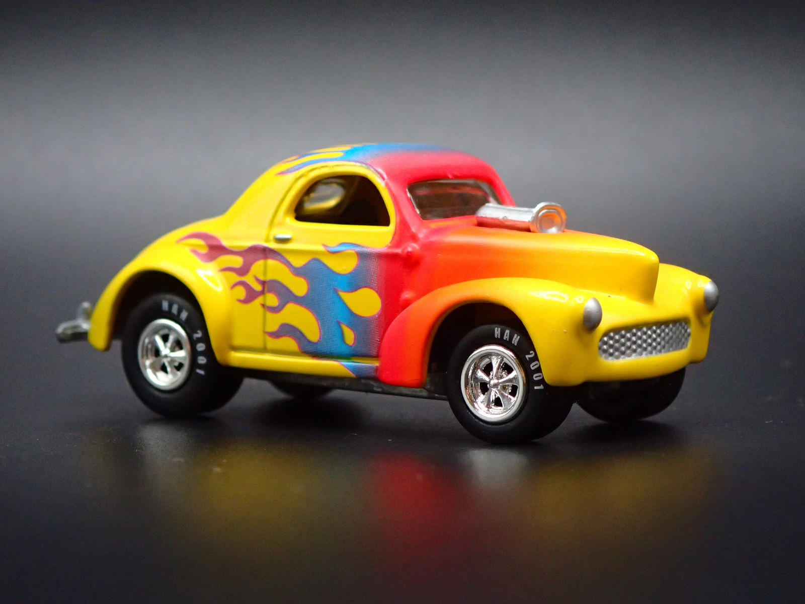1941 41 WILLY’S COUPE NHRA HOT AUGUST NIGHTS 1:64 SCALE DIECAST MODEL CAR