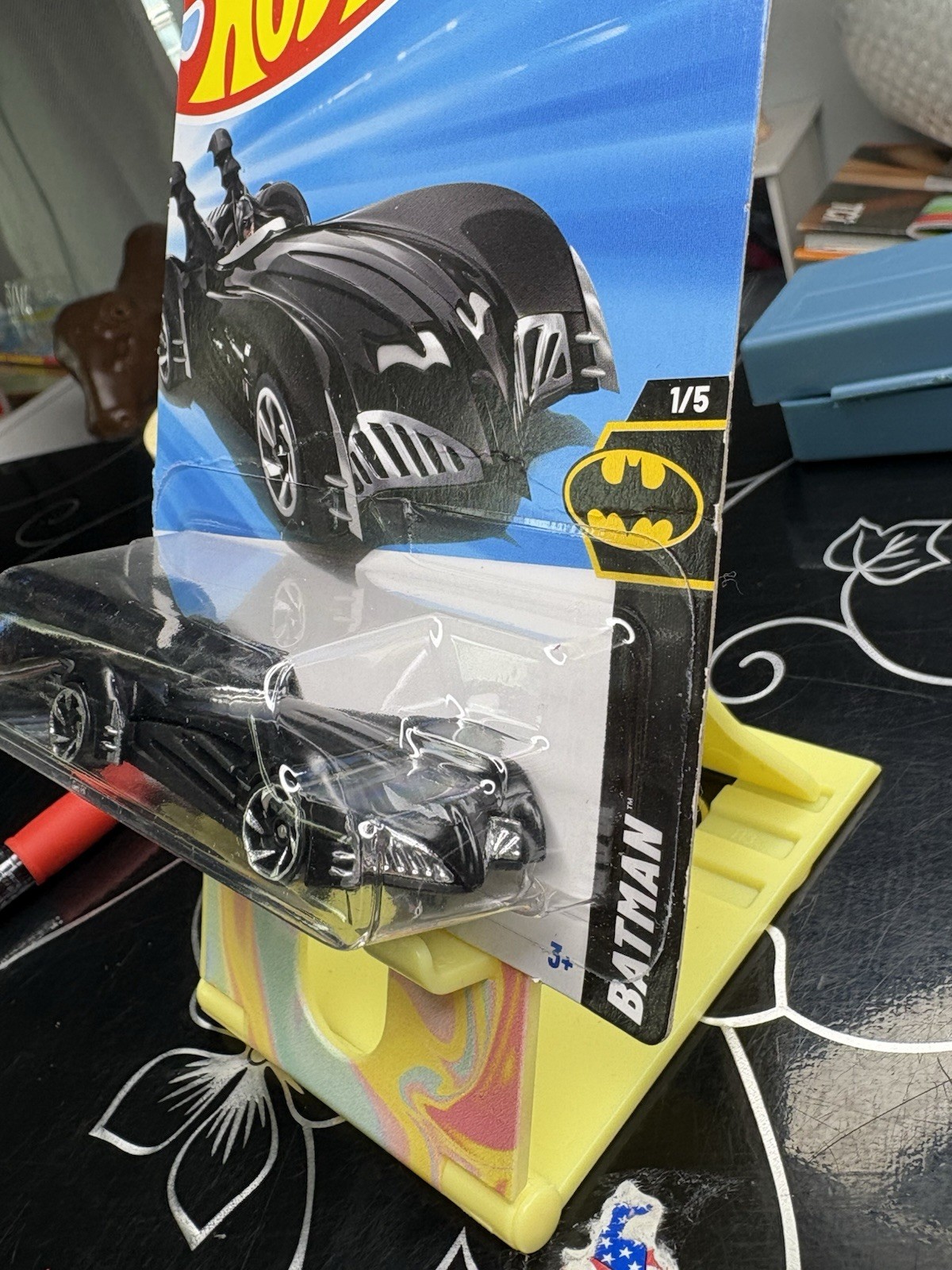 Hot Wheels Batman & Robin Batmobile Hw Batman 2/250