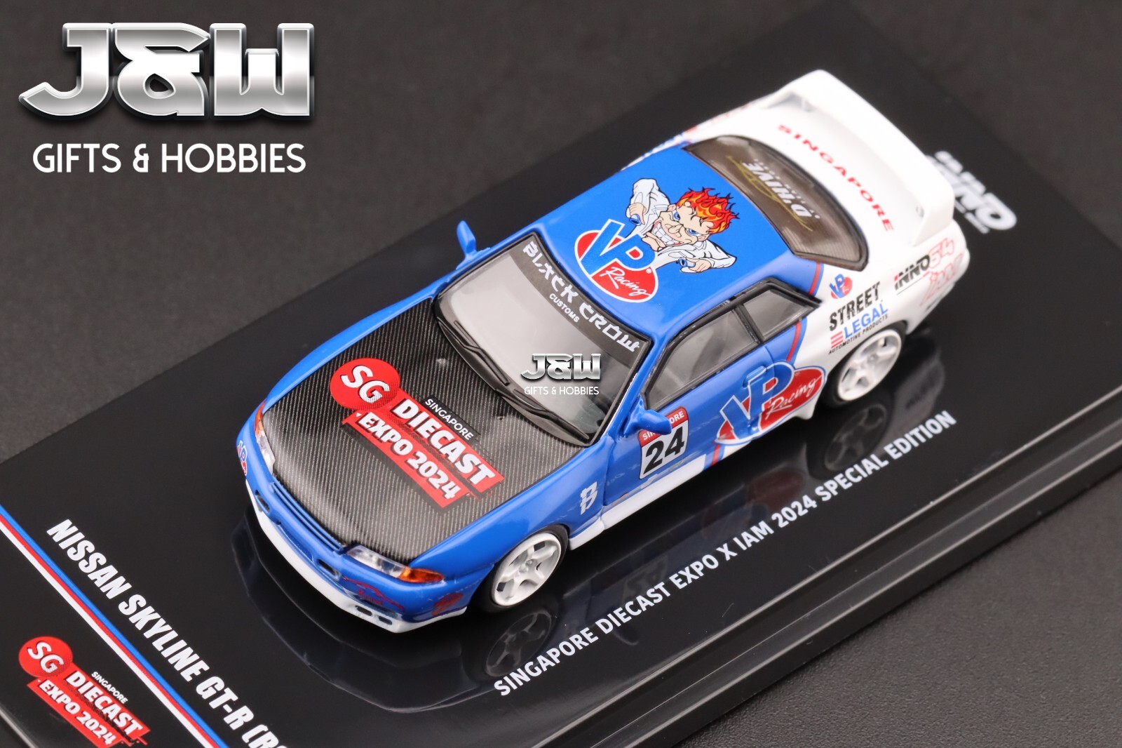 Inno64 Nissan GT-R R32 Singapore Diecast Expo X IAM 2024 Special Edition 1/64