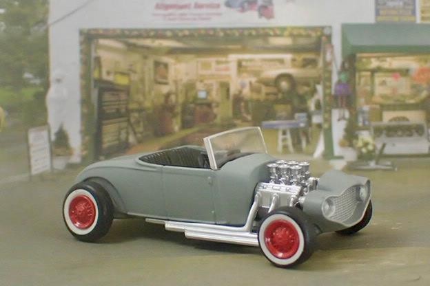 George Barris 1929 Ford Model-A Flathead V8 Emperor Roadster 1/64 Scale Ltd Ed K