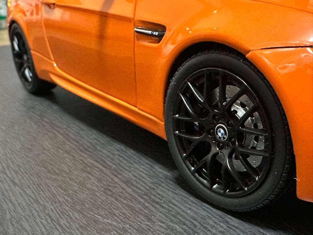 Kyosho BMW M3 GTS 1/18 Scale Diecast Model Orange Discontinued 2016 from Japan
