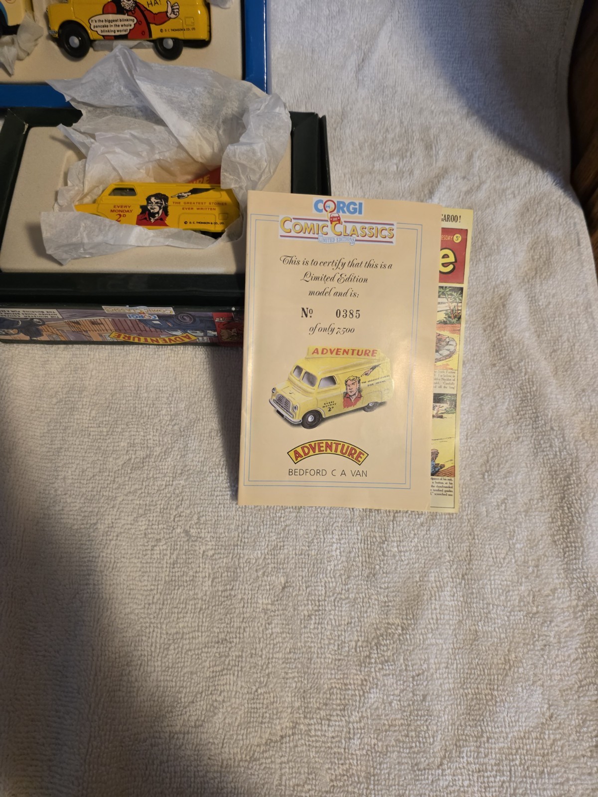 Corgi Comic Classics Limited Edition Boxed Complete Set Of 6 Limited Ed Of 7500