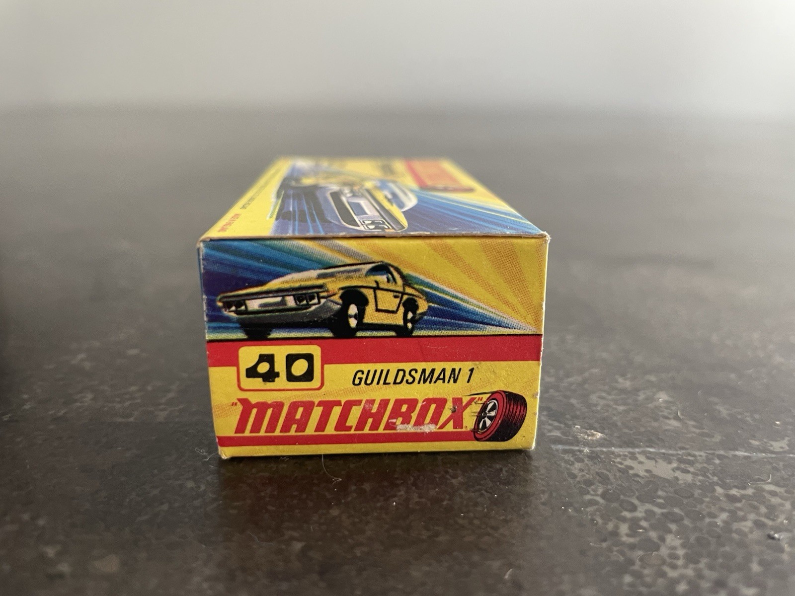 MIB Matchbox Superfast #40 Pink Vauxhall Guildsman 1 in Box Lesney 1971