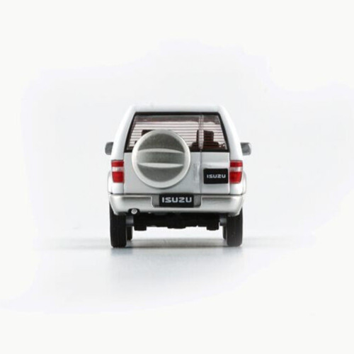 BM Creations 1998-2002 Isuzu Trooper / Big Horn White LHD 1:64 Scale Diecast Car