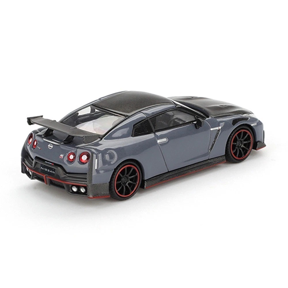 Mini GT Nissan GT-R Nismo 2024 NISMO Stealth Gray 1:64 Scale Model MGT00868-1H