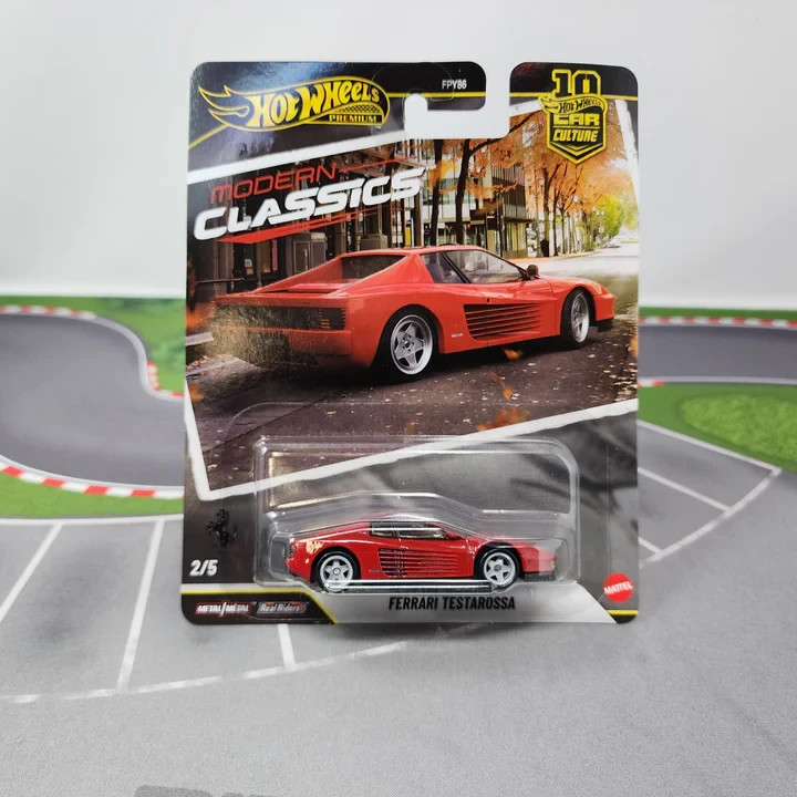 Ferrari Testarossa * 2026 Hot Wheels Car Culture Modern Classics Case S