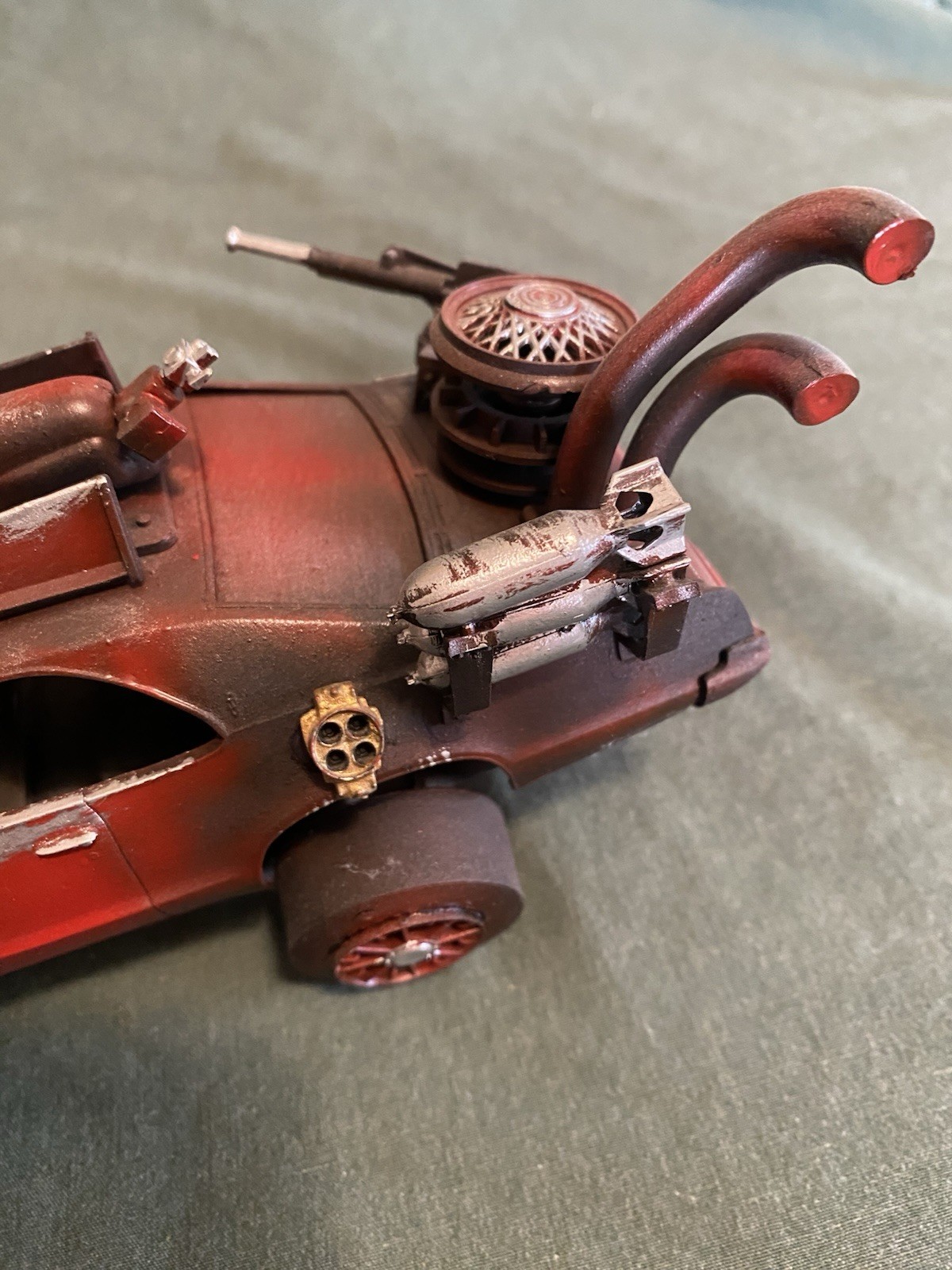 1/24 Custom Plastic Car Mad Max? Future Syfy Car