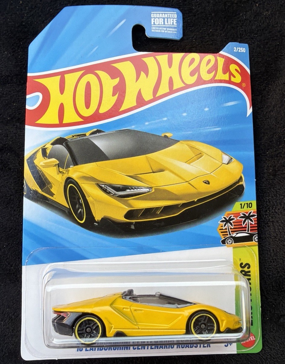 2026 Hot Wheels EXOTICS 1/10 ’16 Lamborghini Centenario Roadster 2/250