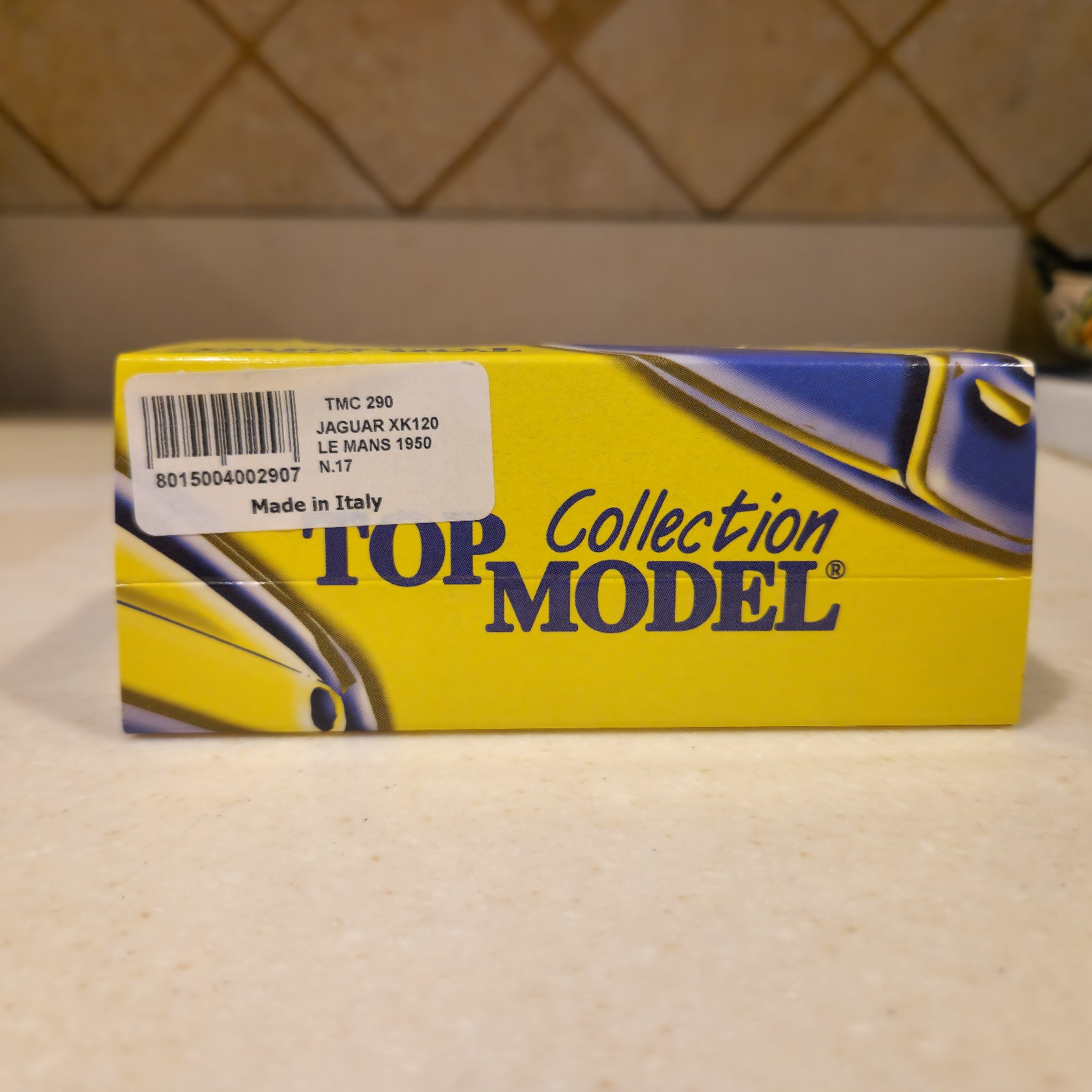 1:43 Top Model Collection 1950 Jaguar XK 120, Le Mans 1950 #17 White