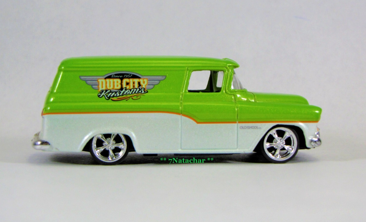 1957 Chevy Panel Truck Speed Rod Engine Shop Delivery Hot Rod E