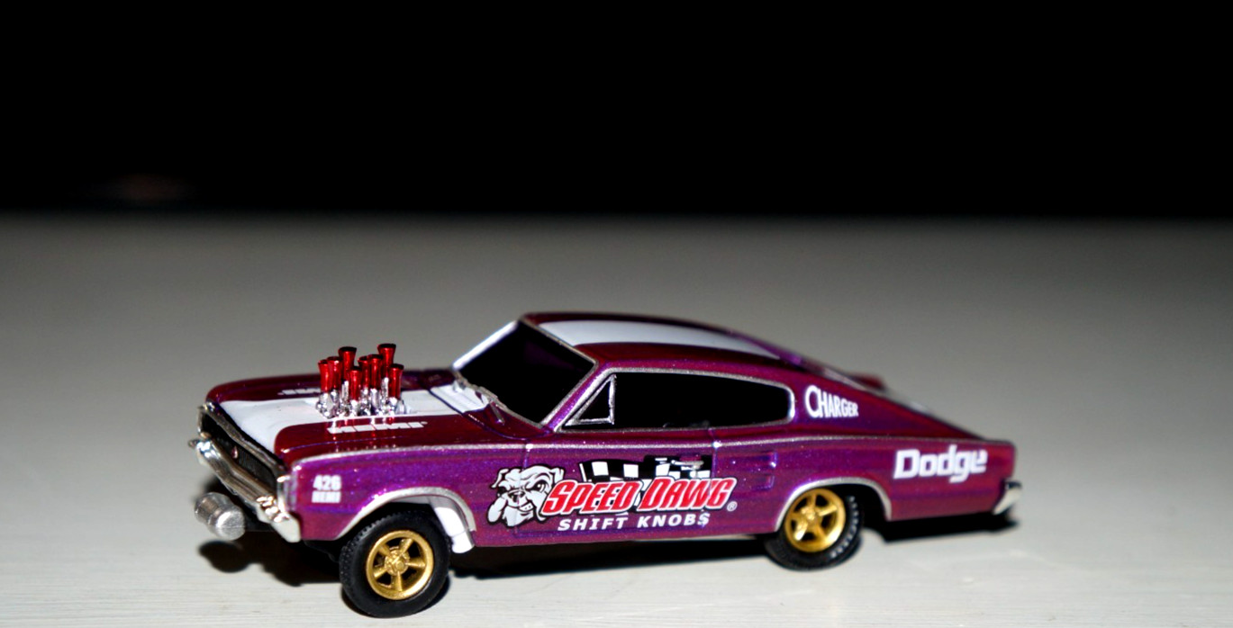 1966 Dodge Charger Gasser Hemi Drag NHRA Diecast Car Limited Edition M2 1/64