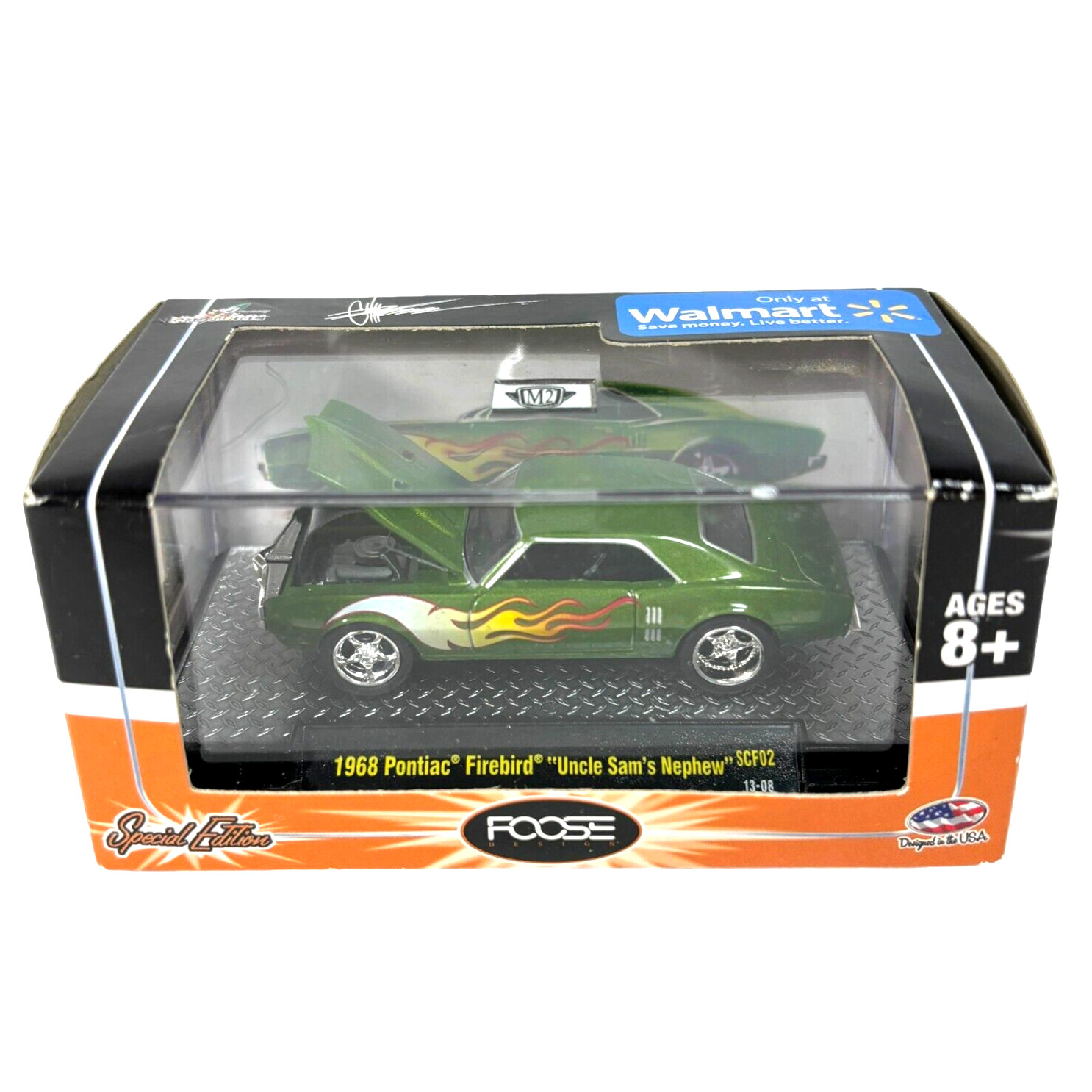 Foose M2 1968 Pontiac Firebird “Uncle Sams Nephew” Walmart Exclusive Chase 2013
