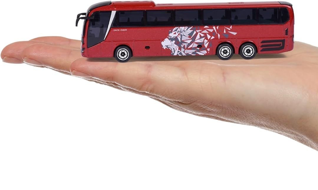 Set of 6 Majorette City Bus MAN City Lion’s Coaches C & L New UK Seller