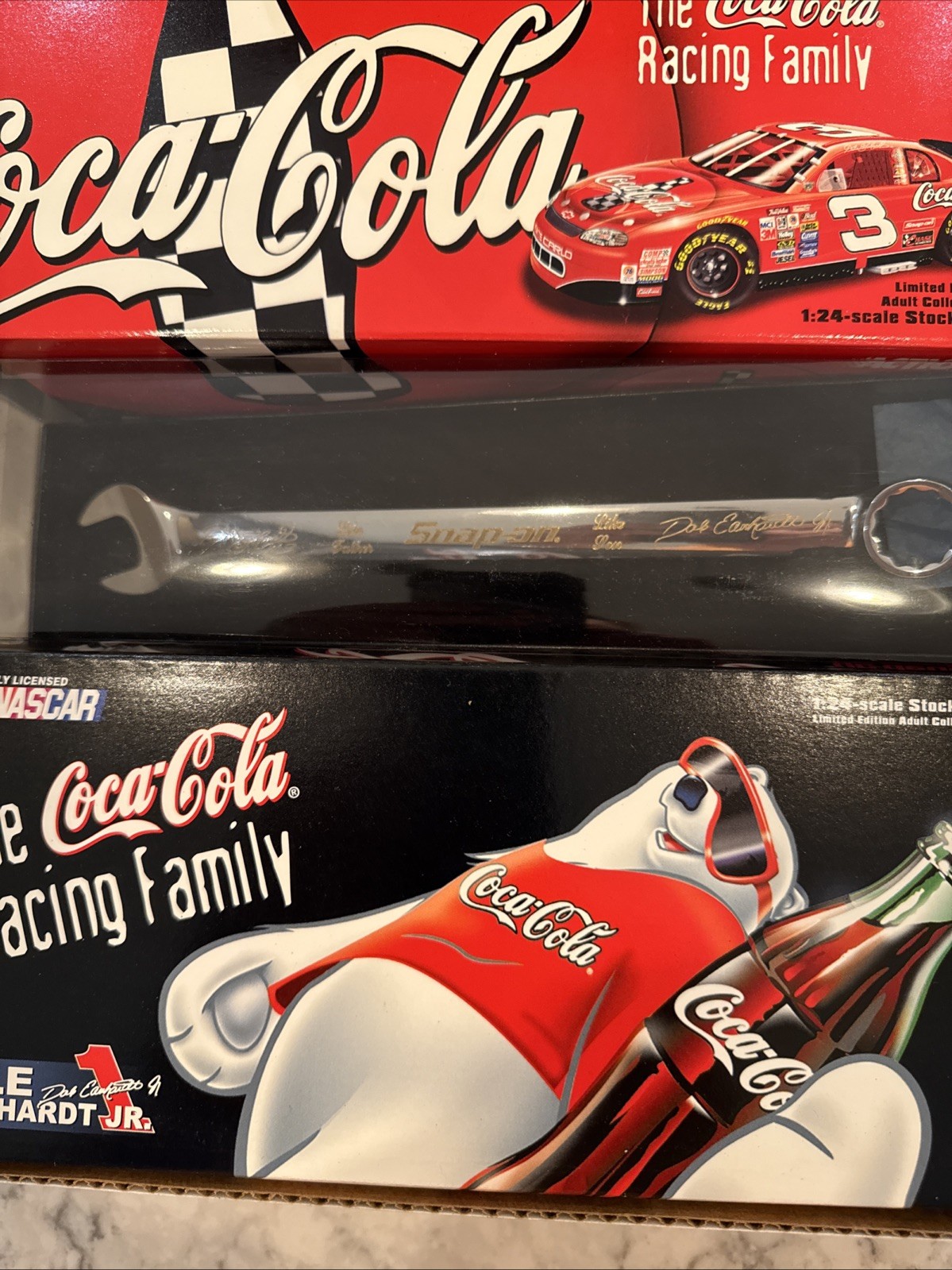 Snap-On Dale Earnhardt Like Father Like Son Car Set Wrench New Open Box
