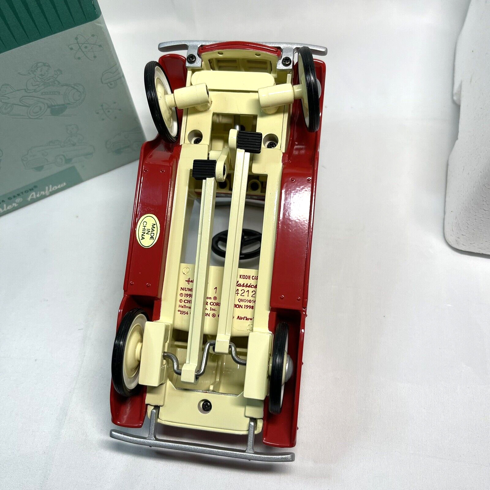 Hallmark Pedal Car Classic Kiddie 1999 #1 of 4212 1934 Garton Chrysler Airflow
