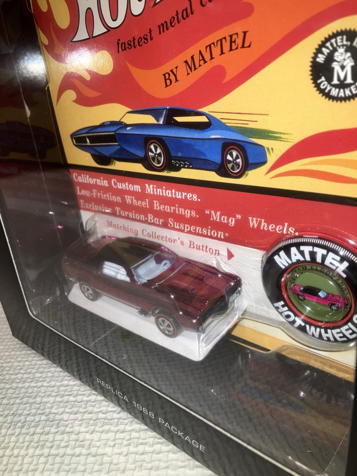 Hot Wheels Redline CUSTOM ELDORADO, Mint In Box, RLC Original 16, 2/5000 SWEET!