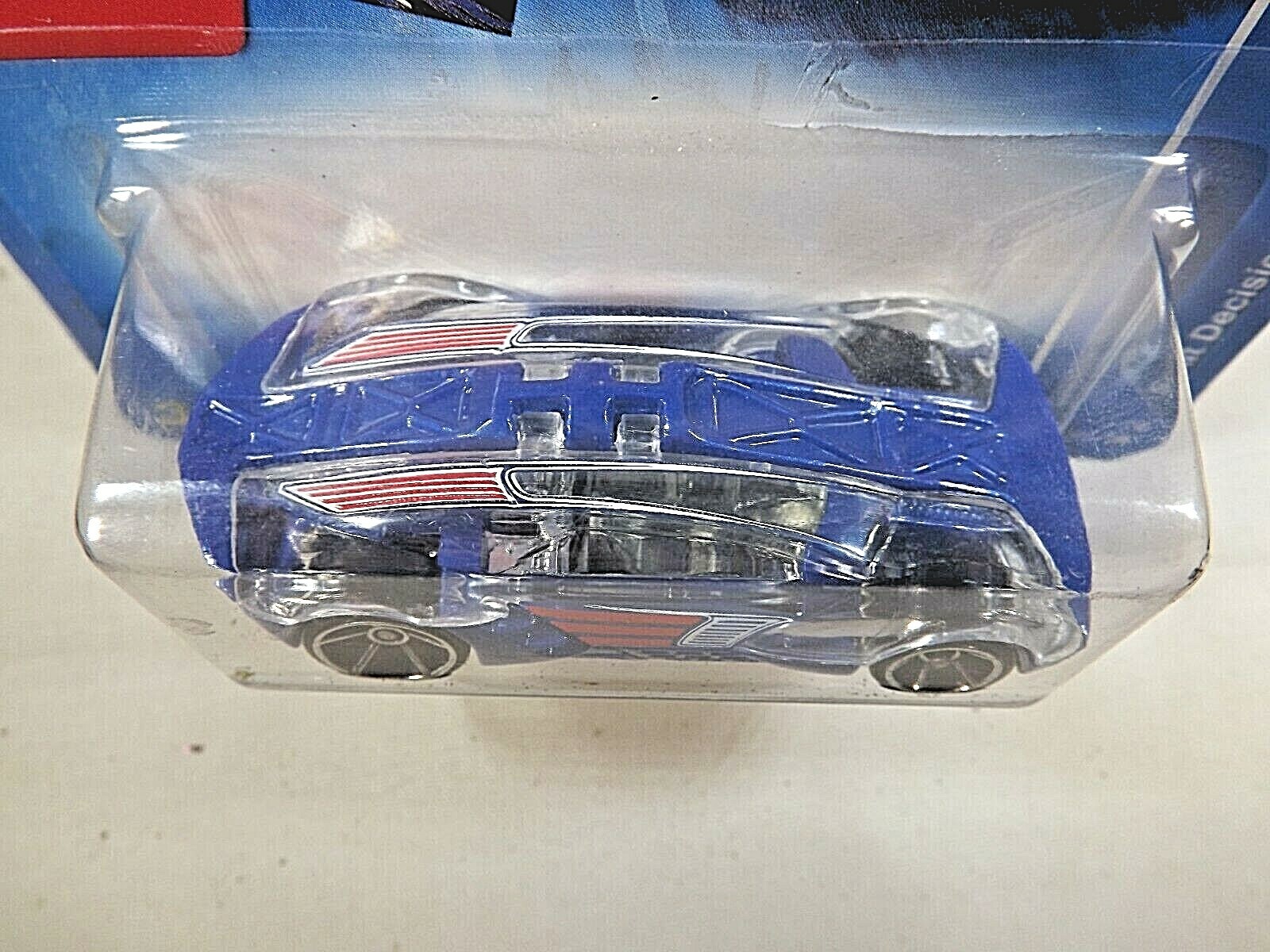 2008 Hot Wheels #59 All Stars SPLIT DECISION Blue Variant w/Chrome OH5 Spokes