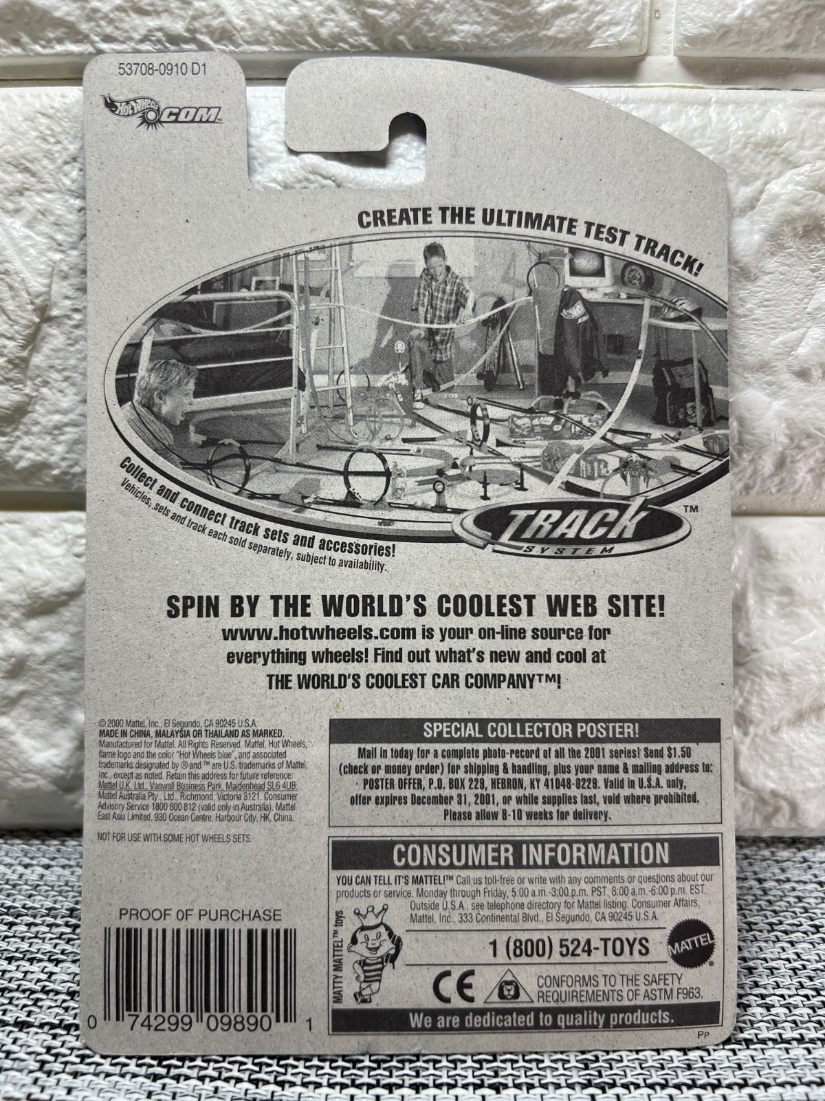 Hot Wheels Flashfire 2001 Collector No. 165 Silver/Black