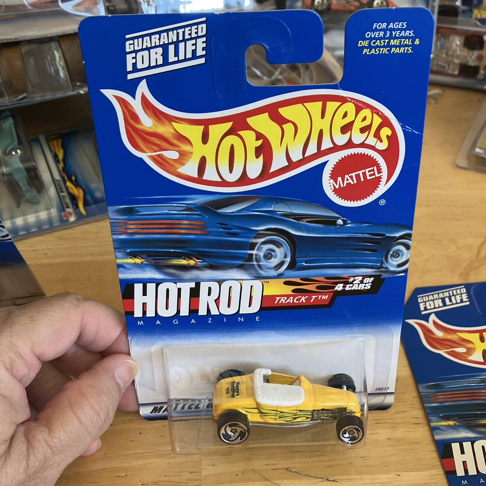 Hot Wheels Hot Rod Magazine Phaeton Ford 1933 1:64 Diecast Multicolor Unopened#4