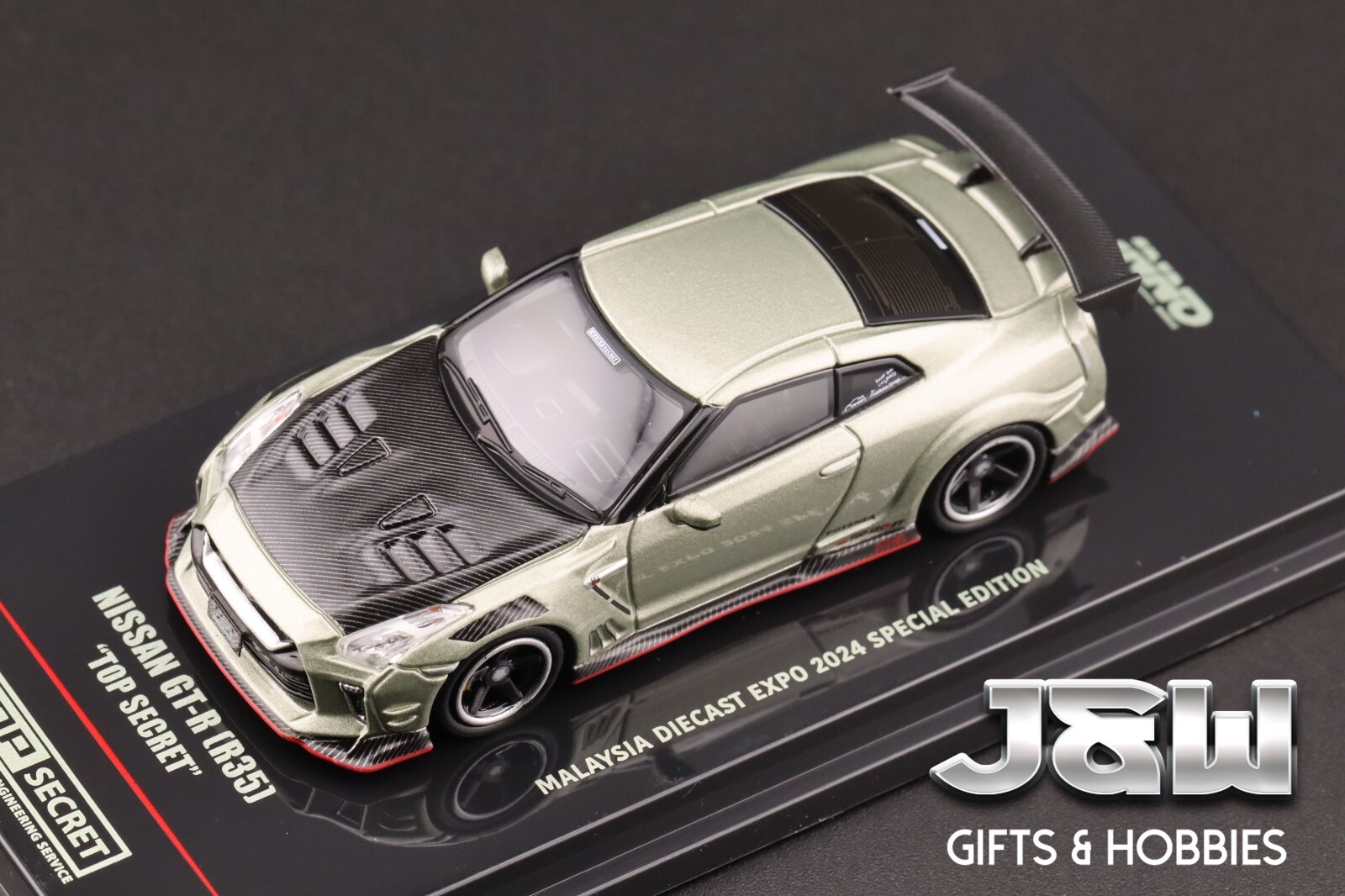 Inno64 Nissan GT-R R35 Top Secret MDX EXPO 2024 Tokyo Auto Salon 1/64