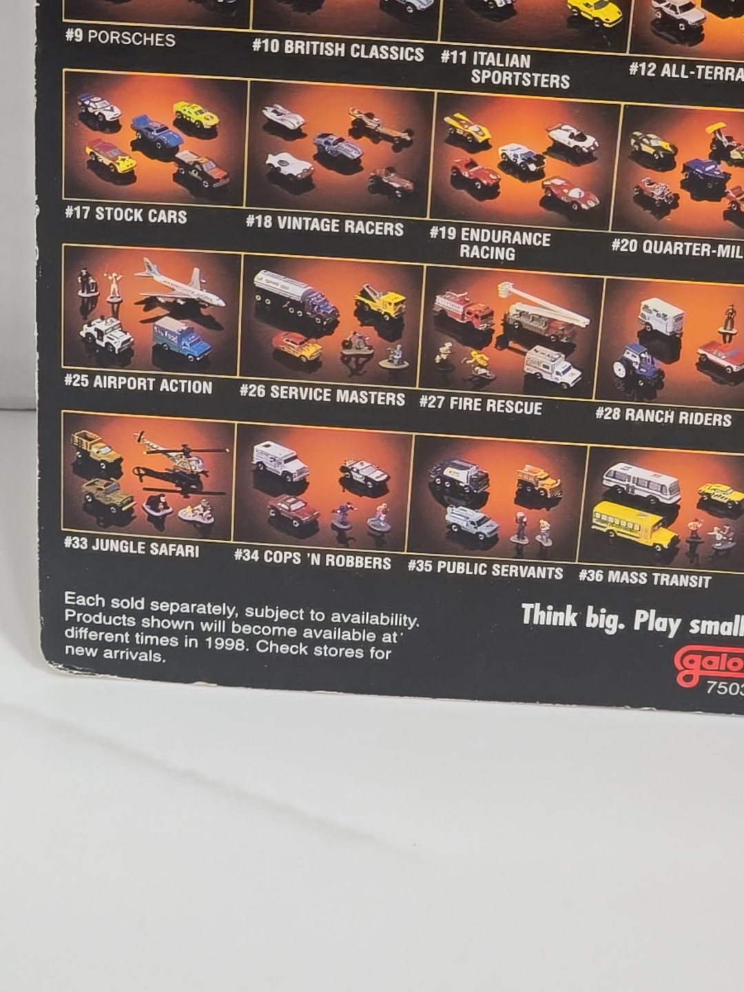 1997 Galoob Micro Machines #26 Service Masters Tow Truck Gas Tanker ’49 Mercury