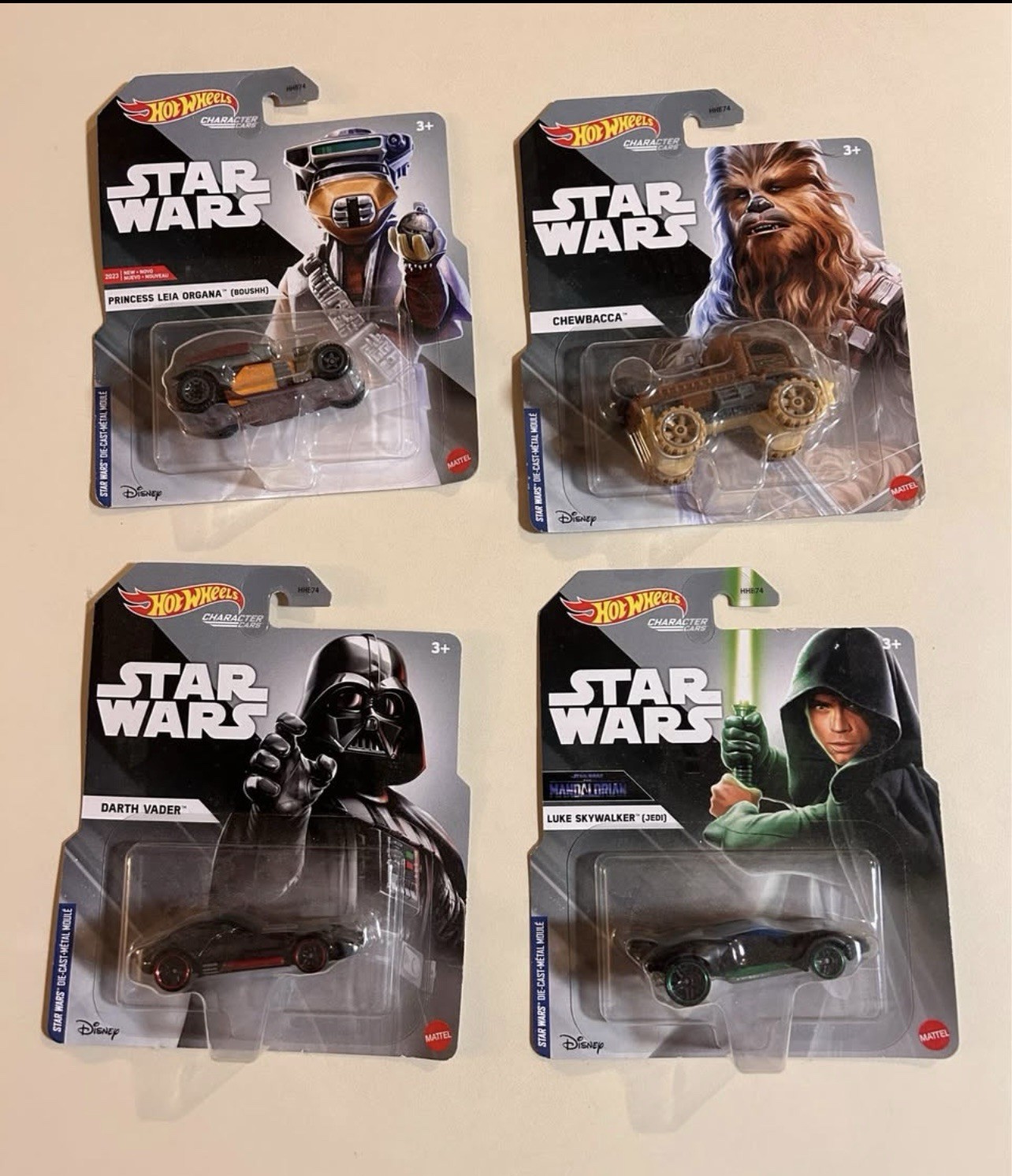 Hot Wheels Star Wars Lot Of 8