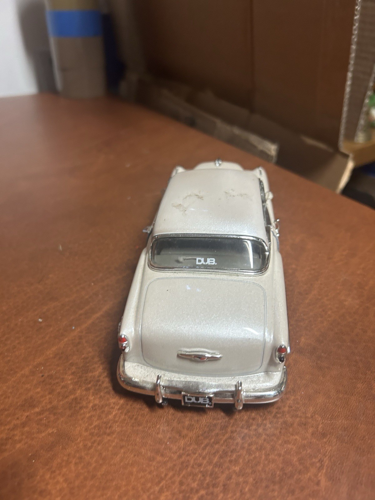 Jada Dub City Old Skool 1953 Chevy Bel Air Pearl White 1:24 Diecast Lowrider