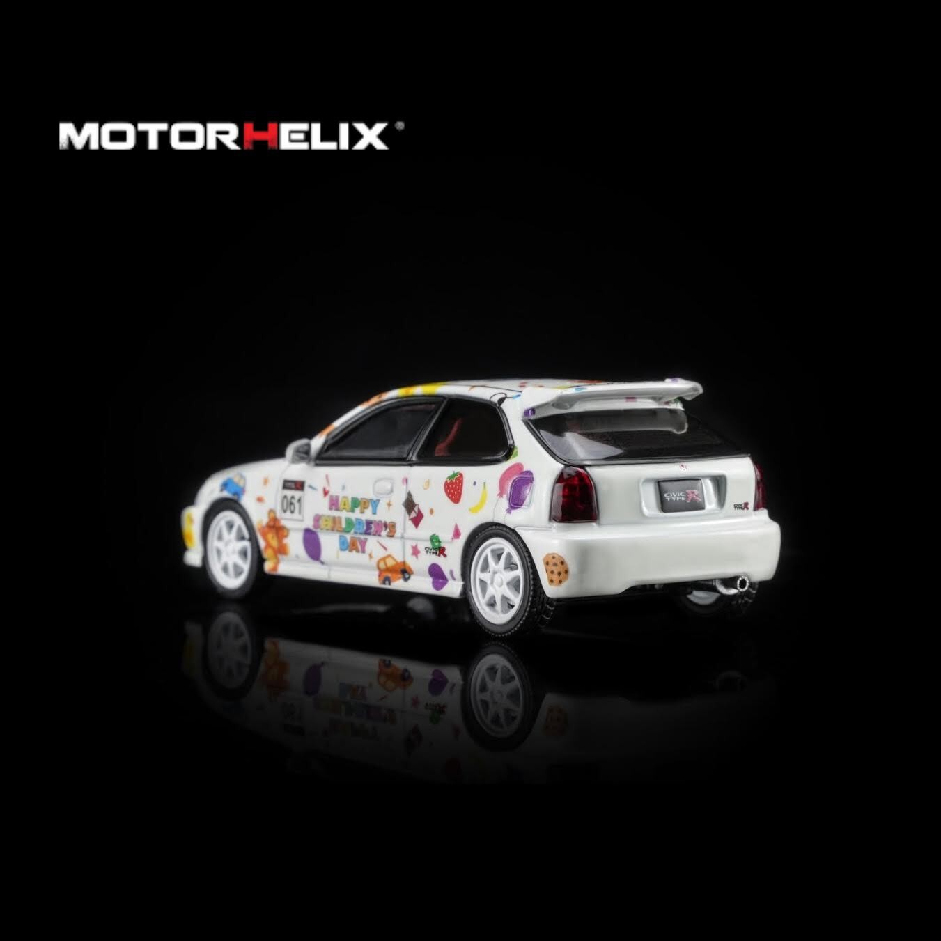 Motorhelix 1/64 Honda Civic Type R (EK9) Children‘s Day Limited Edition