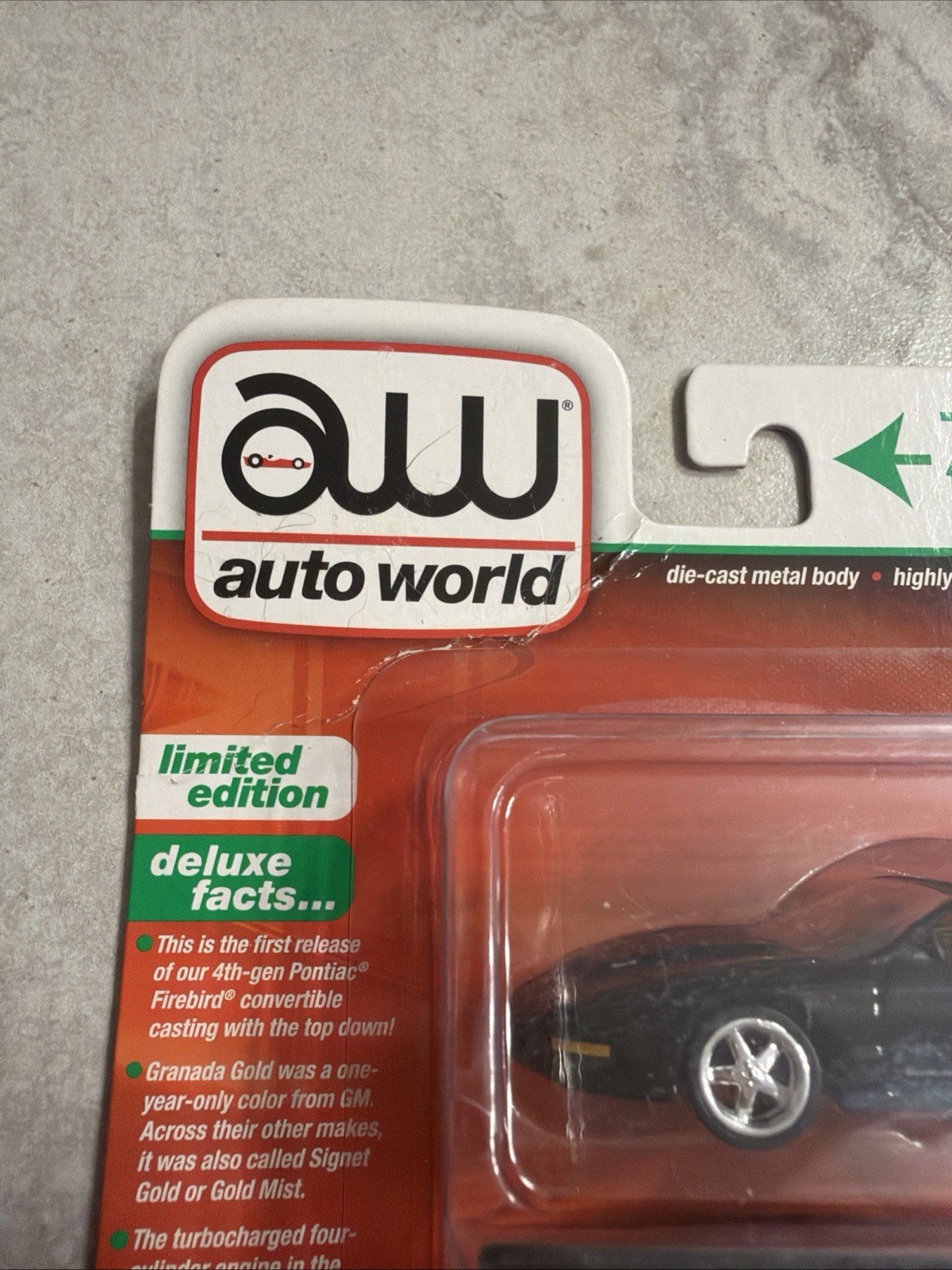 Auto World Deluxe 4 Pack Pontiac Chevrolet Ford Mercury Diecast Body True 1:64