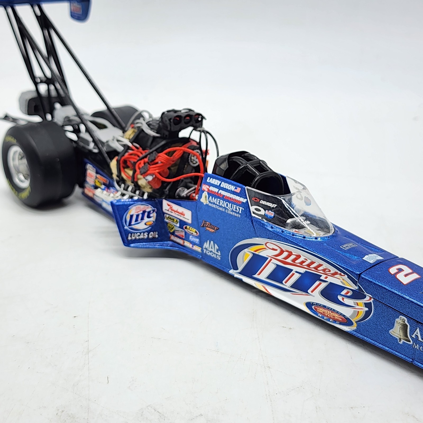 48D ACTION LARRY DIXON – MILLER LITE RACING – 2005 NHRA TOP FUEL DRAGSTER 1/24
