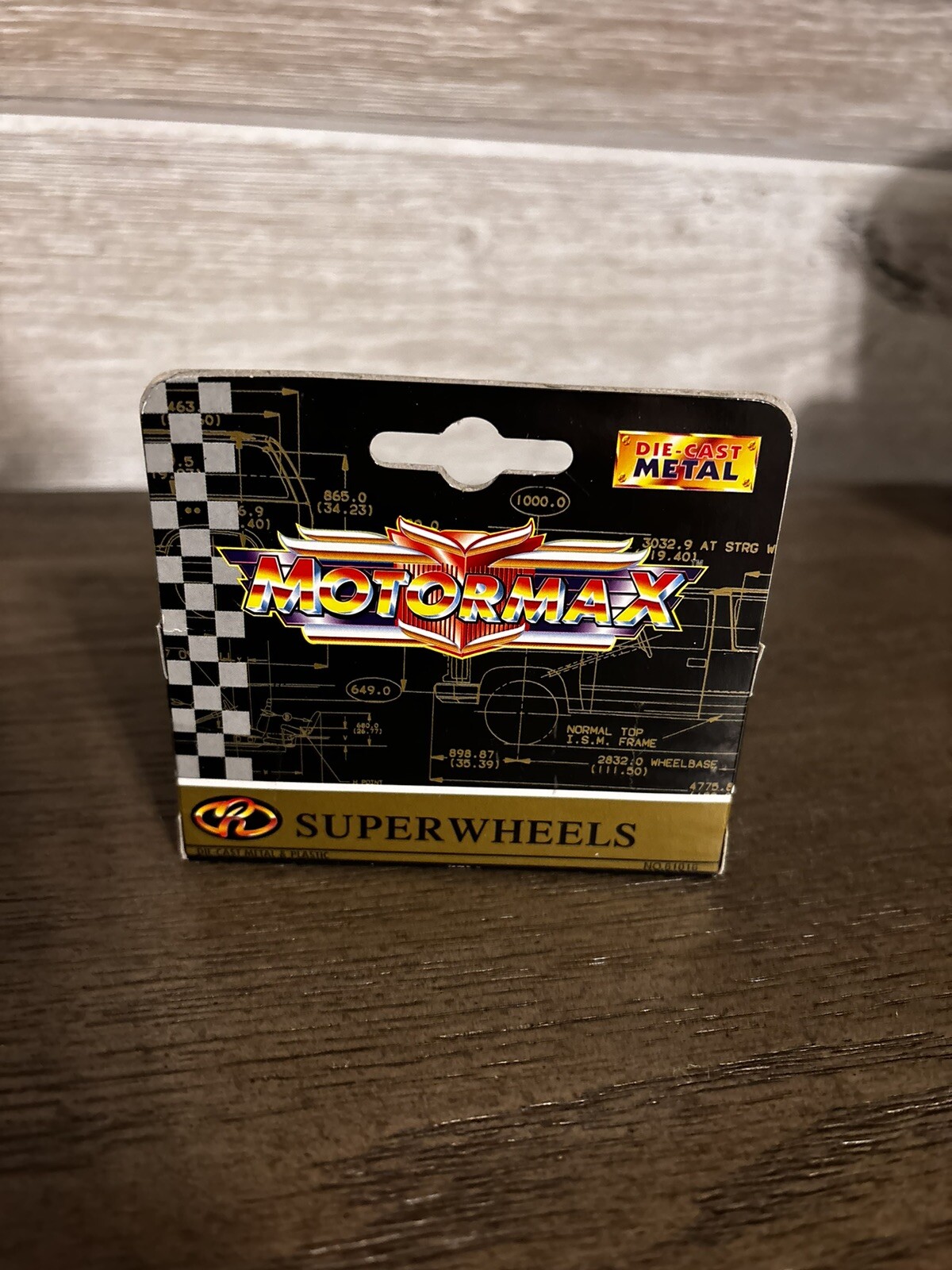 Vintage Motor Max Super Wheels Die Cast Metal And Plastic No. 61016