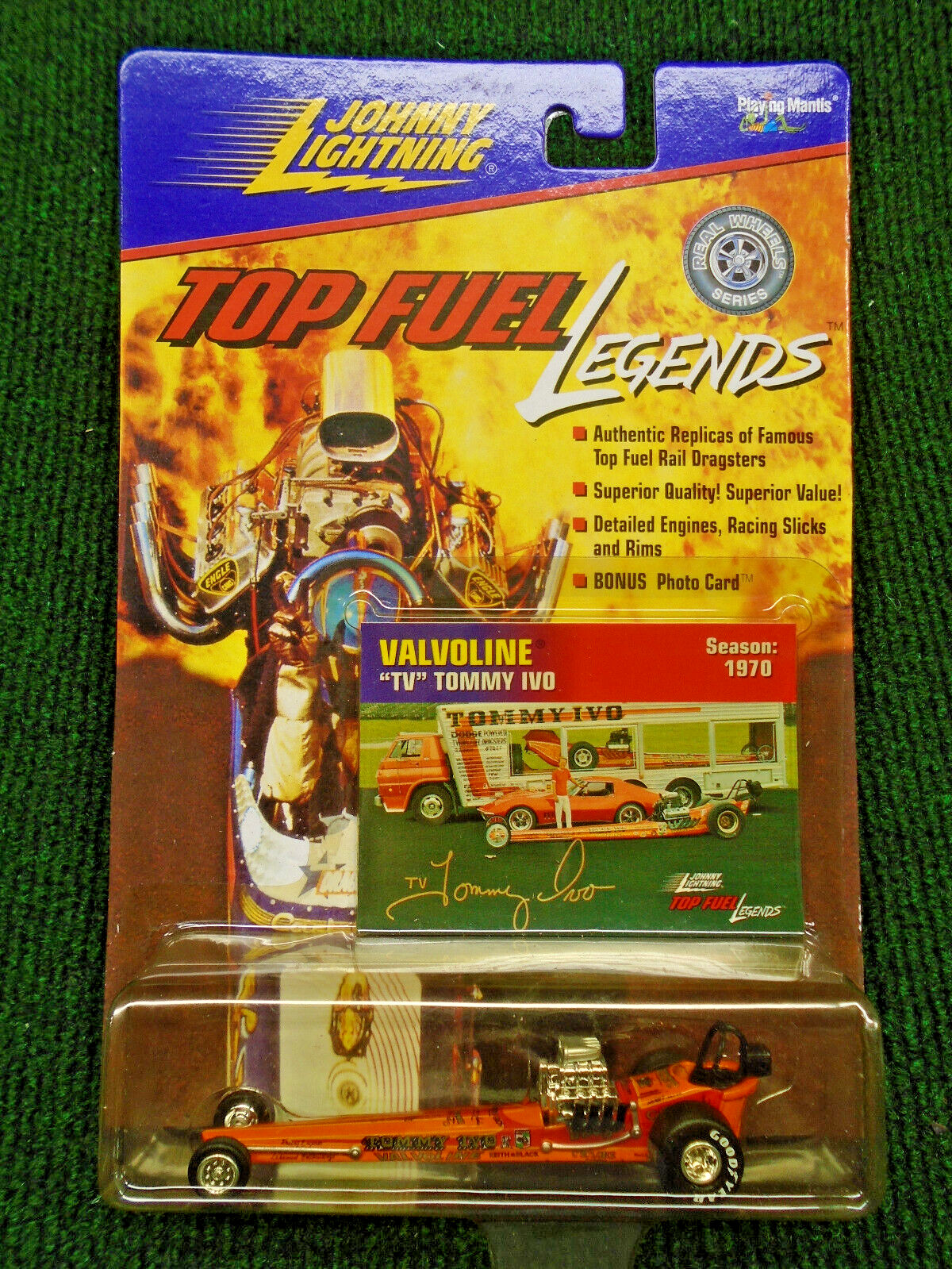 Johnny Lightning TOP FUEL LEGENDS TOMMY IVO VALVOLINE (50000)