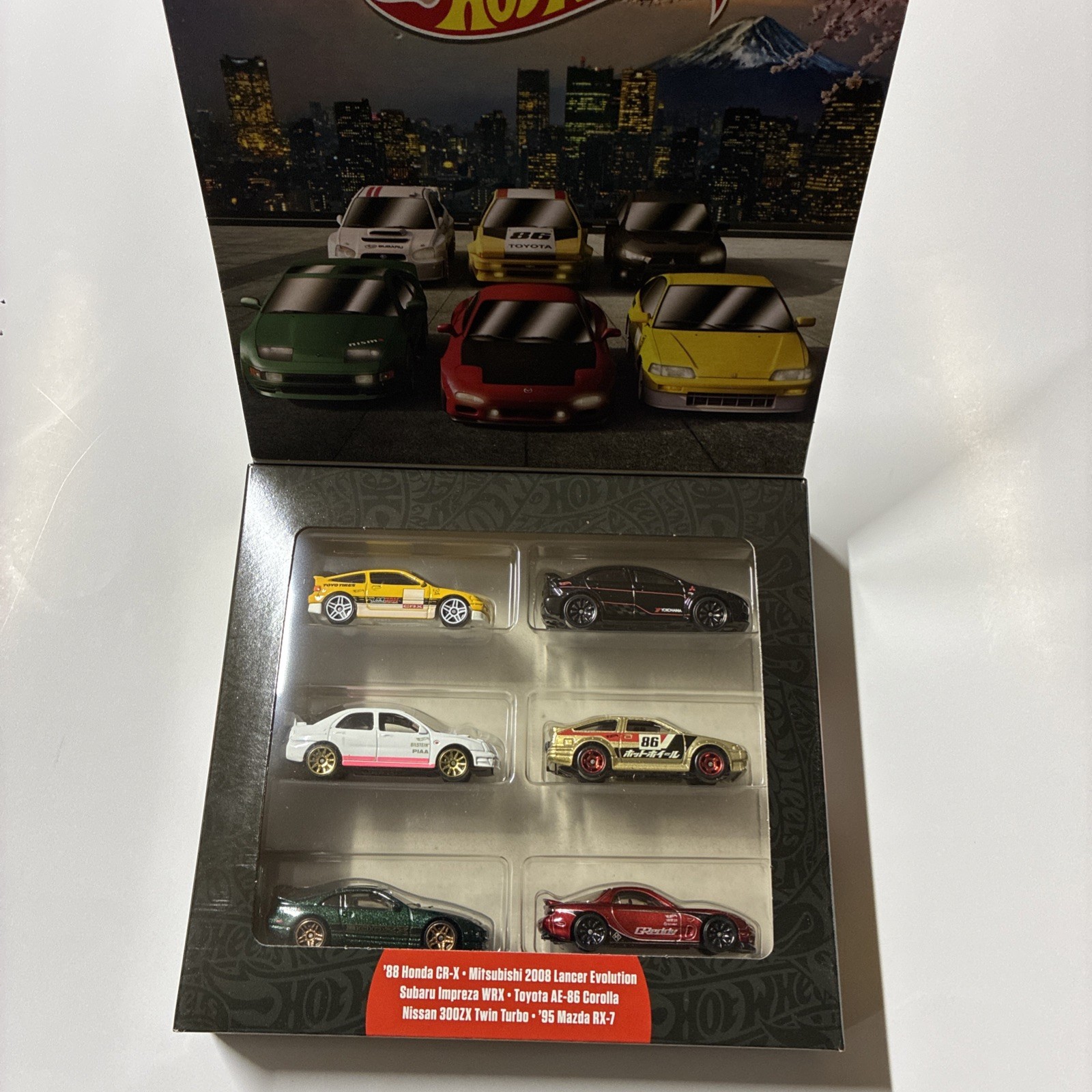 Hot Wheels Japanese Car Culture Multi Pack Honda Nissan Toyota JDM
