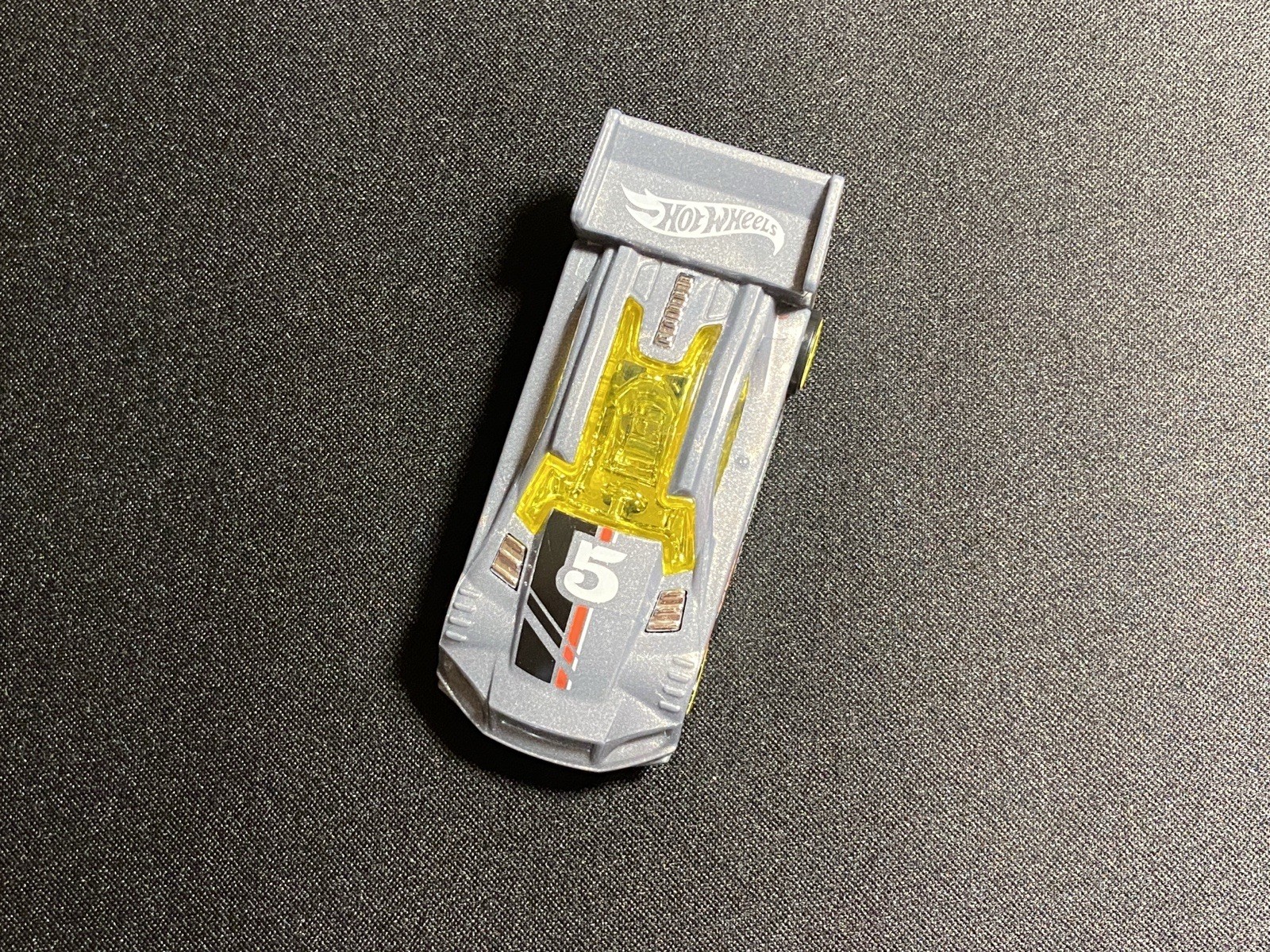 Hot Wheels Time Tracker Diecast Car Silver Yellow Black Red 1:64 2012