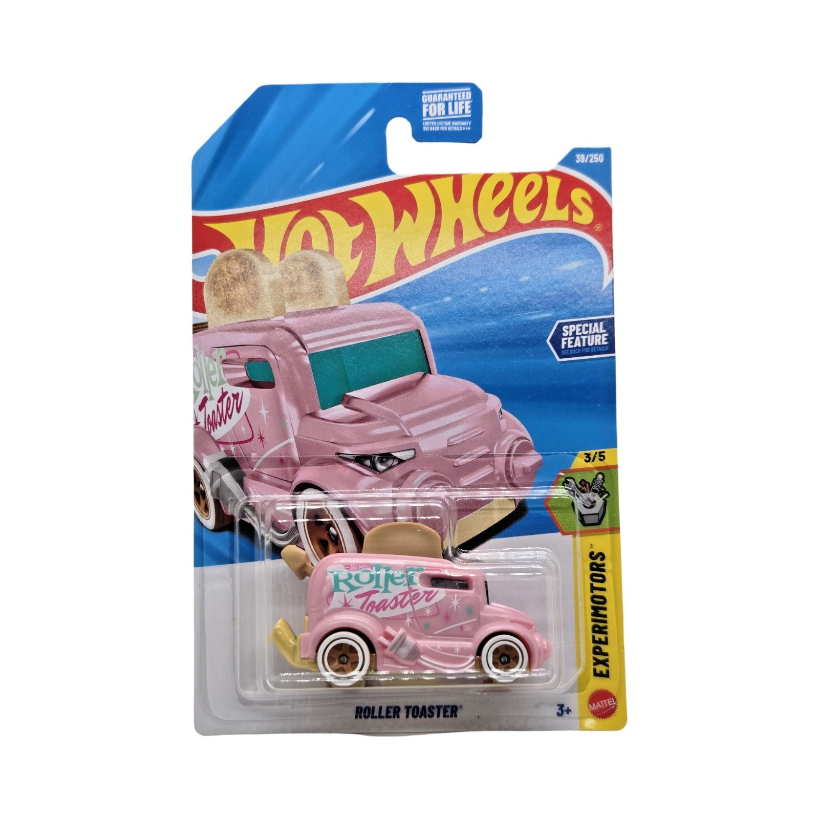 2026 Hot Wheels Roller Toaster #39 Pink – Set of 2