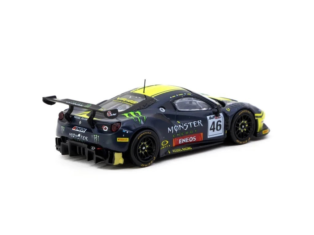 Tarmac Works 1:64 Ferrari 488 GT3 Gulf 12 Hours 2019 V. Rossi / A. Salucci / L.