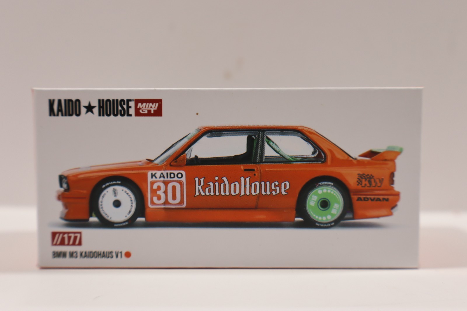 Kaido House x Mini GT BMW M3 KAIDOHAUS V1 Orange #177 1/64