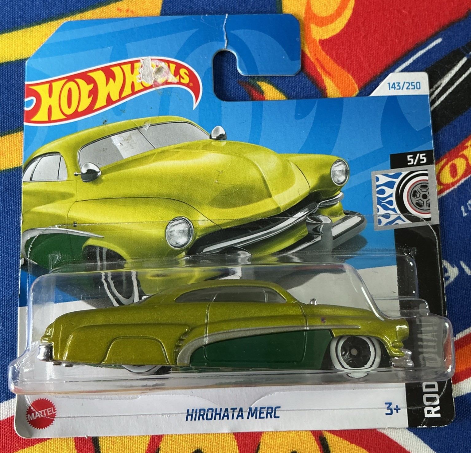 Hot Wheels (2024) Rod Squad – Hirohata Merc – Short Card