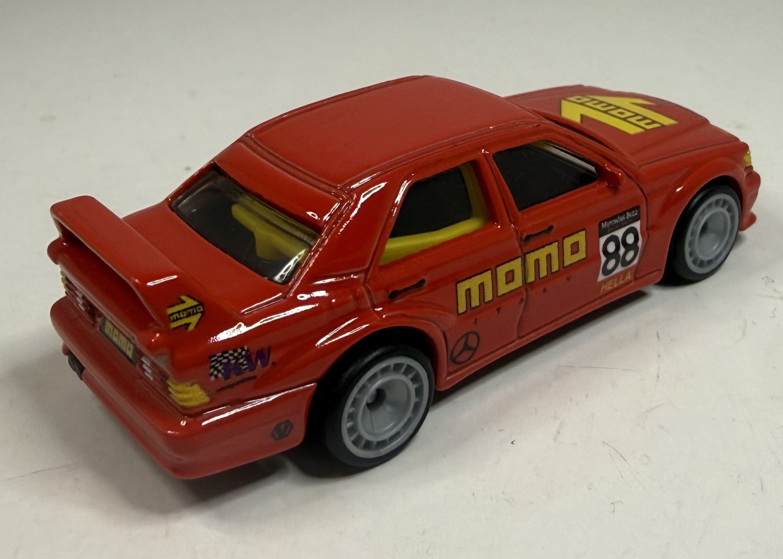 Hot Wheels Car Culture Mercedes-Benz 190E 2.5-16 MOMO Real Riders 1:64 Scale